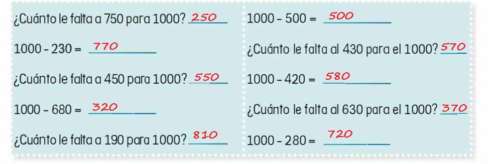 Sumas y restas hasta 1000 - Ayuda para tu tarea de Matemáticas SEP